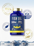 Carlyle Fish Oil 3600mg | 1080mg Omega 3 | 120 Count | Non-GMO and Gluten Supplement