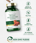 Carlyle Reishi Mushroom Supplement 2500Mg | 300 Capsules | Non-Gmo, Gluten Free Reishi Mushroom Extract