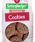 Seitenbacher Superfood Cookies, Cinnamon, 7.05 oz (Pack of 8)