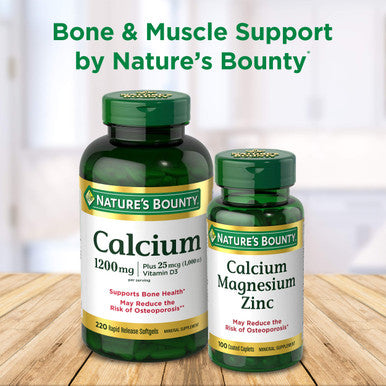 Nature's Bounty Glucosamine Chondroitin Pills And Dietary Supplement 110 Capsules