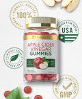 Carlyle Vegan Apple Cider Vinegar Gummies | 75 Count | Natural Apple Flavor | Non-Gmo, Gluten Free | Acv Supplement