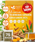 FreshDrinkUS, Premium 120 Mulberry Leaf Tea Bags, 100% Natural & Pure from Mulberry Leaves. Loose Leaf Herbal Tea. Made with Natural Material Tea Bags. No Sugar, No Caffeine, No Gluten, Vegan.