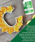 Health Thru Nutrition PureWayC Vitamin C Vegecaps 500mg Pack of 60