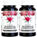 Kroeger Herb Wormwood Combination Vegetarian Capsules, 100 Count - Pack Of 2