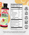 Barlean'S Omega Swirl Omega-3 Flax Oil Supplement Strawberry Banana 16 Fl Oz
