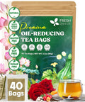 FreshDrinkUS, Premium 50 Mulberry Leaf Tea Bags, 100% Natural & Pure from Mulberry Leaves. Herbal Tea. Made with Natural Material Tea Bags. No Sugar, No Caffeine, No Gluten, Vegan.