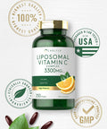 Carlyle Liposomal Vitamin C Complex | 250 Softgels | High Potency | Non-Gmo, Gluten Free