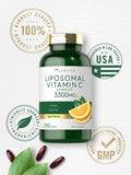 Carlyle Liposomal Vitamin C Complex | 250 Softgels | High Potency | Non-Gmo, Gluten Free