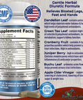 YUMMYVITE Water Away Gentle Herbal Diuretic - Natural Diuretic Water Pills - Relieve Bloating, Reduce Excess Water Weight With Dandelion Leaf, Green Tea, Detox Cleanse & Urinary Health. Non-Gmo, 60 Capsules