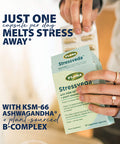 Flora Stressveda with KSM66 Ashwagandha Plantsourced BComplex Can Help with Low Energy and Mental Fatigue Vitamin D and Antioxidants A C E Vegan and GlutenFree 30 Vegetarian Capsules