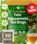 FreshDrinkUS, Premium 75 Mulberry Leaf Tea Bags, 100% Natural & Pure from Mulberry Leaves. Loose Leaf Herbal Tea. Made with Natural Material Tea Bags. No Sugar, No Caffeine, No Gluten, Vegan.