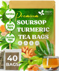 FreshDrinkUS, Premium 75 Mulberry Leaf Tea Bags, 100% Natural & Pure from Mulberry Leaves. Loose Leaf Herbal Tea. Made with Natural Material Tea Bags. No Sugar, No Caffeine, No Gluten, Vegan.