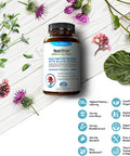 Organic Irish Sea Moss 2100mg With Bladderwrack Burdock 120 Capsules For Immune System Hair Skin Nails Thyroid Colon Cleanse Keto Detox Digestive Joint Support Prebiotics Vitamins Iodine