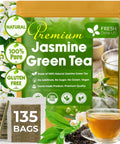 FreshDrinkUS, Premium 120 Mulberry Leaf Tea Bags, 100% Natural & Pure from Mulberry Leaves. Loose Leaf Herbal Tea. Made with Natural Material Tea Bags. No Sugar, No Caffeine, No Gluten, Vegan.