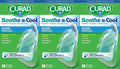 Curad Soothe and Cool Clear Gel Bandages 8 Count (Pack of 3)