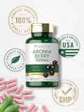 Carlyle Aronia Berry | 1000mg Capsules | 180 Count | Non-GMO Gluten