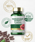 Carlyle Pomegranate Extract | 11250Mg | 100 Capsules | Non-Gmo, Gluten Free Supplement | Traditional Herb