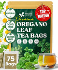 FreshDrinkUS, Premium 120 Mulberry Leaf Tea Bags, 100% Natural & Pure from Mulberry Leaves. Loose Leaf Herbal Tea. Made with Natural Material Tea Bags. No Sugar, No Caffeine, No Gluten, Vegan.