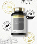 Carlyle L Phenylalanine 1000mg | 200 Capsules | Non-GMO and Gluten Formula | Form L-Phenylalanine Supplement