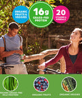 Orgain Organic Nutritional Shake Creamy Chocolate Fudge Meal Replacement 16g Grass Fed Whey Protein 20 Vitamins Minerals Gluten Soy Kosher NonGMO 11 Fl Oz Pack of 12