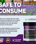 Collagen Peptides Powder, Hydrolyzed Collagen Powder Types I & III Non-GMO, Grass-Fed, Gluten-Free, Multi Collagen Protein Powder Supplement, Easy to Mix Drink, Promotes Healthy Hair, Skin and Nails