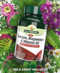 Calcium, Magnesium & D3 90 Tablets. Suitable for Vegans.