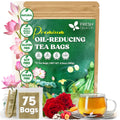 FreshDrinkUS, Premium 75 Mulberry Leaf Tea Bags, 100% Natural & Pure from Mulberry Leaves. Loose Leaf Herbal Tea. Made with Natural Material Tea Bags. No Sugar, No Caffeine, No Gluten, Vegan.