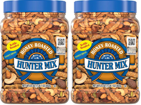 Southern Style Nuts Gourmet Hunter Bulk Trail Mix, 23 oz (Pack of 1), Sesame Sticks, Roasted Peanuts, Sunflower Kernels, Almonds, Cashews & Pepitas, Mixed Nuts, Snacks for Adults & Kids