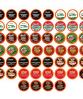 Two Rivers Coffee Flavored Coffee Pods Compatible with Keurig K Cup Brewers, Assorted Variety Pack Flavored Coffee, 40 Count
