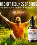 SIRUNES Mullein Leaf Extract 2Oz - Verbascum Thapsus Liquid Supplement - Herbal Tincture Promoting Lung, Respiratory & Digestive Wellness - Natural Sleep Support - Vegan 2 Fl Oz