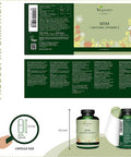 MSM Capsules VegaveroÃƒâ€šÃ‚Â® | 2100 mg | with Natural Vitamin C | NO ADDITIVES | 270 Capsules | Vegan & Lab-Tested Methylsulfonylmethane