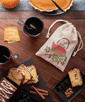 Gardenika Tea Sampler - Herbal and Caffeinated - Assorted Variety Pack Set - 50 Teabags 50 Different Flavors in Cotton Pouch