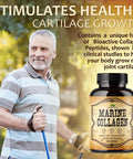 HERBALICIOUS Marine Collagen Capsules - Non Gmo, Gluten-Free Hydrolyzed Fish Collagen Supplements For Radiant Skin, Hair, Nails, Joints, & Bones - Made In Usa - 120 Capsules, 30 Days Supply