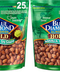 Blue Diamond Almonds, Smokehouse Flavored Snack Nuts, Plant-Based Protein and Fiber Snacks, Gluten Free Iconic Flavor Salty Nuts, Great for Events, Holidays, Parties, 25 Oz Resealable Bag (Pack of 1)