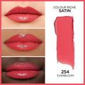 L'Oreal Paris L OrEal Colour Riche Original Creamy Hydrating Satin Lipstick With Argan Oil And Vitamin E Everbloom 1 Count