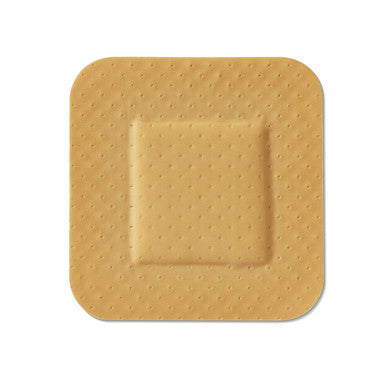 Curad Plastic Adhesive Bandages 1.5" x 1.5" Not Made from Natural Rubber Latex Pack of 1200