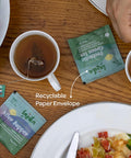 Lazi ka Lazika Herbal Tea Variety Pack Digestion Tea Assortment Tea Sampler Set Assorted Tea Variety Pack with Pyramid Tea Bags Herbal Teas Tea Set 54 Counts