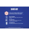 Johnson & Johnson Flexible Fabric Adhesive Bandages, 1 X 3, 100 Per Box (Pack Of 12)