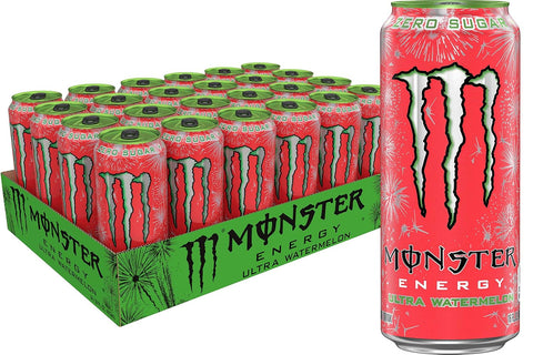 Monster Energy Zero Ultra, Sugar Free Energy Drink, 16 Ounce | Pack of 15
