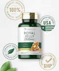 Carlyle Royal Jelly Capsule | 2500mg | 120 Count | Non-GMO and Gluten Formula | Traditional Supplement