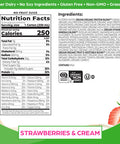 Orgain Bundle - Vanilla and Strawberry Protein Shakes - 12 Count Each, Ready to Drink, Made without Gluten and Soy, Non-GMO