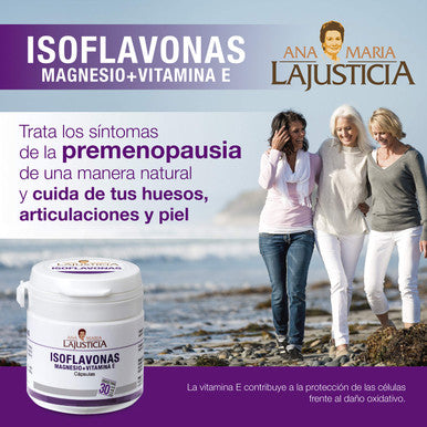 ANA MARIA LAJUSTICIA ISOFLAVONES (with magnesium and vit.E) 30cap.