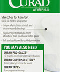 Curad SoothePlus Prosorb Rolled Gauze 2" x 2.5 yd. Not Made from Natural Rubber Latex Pack of 24