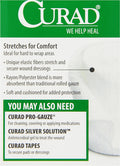 Curad SoothePlus Prosorb Rolled Gauze 2" x 2.5 yd. Not Made from Natural Rubber Latex Pack of 24