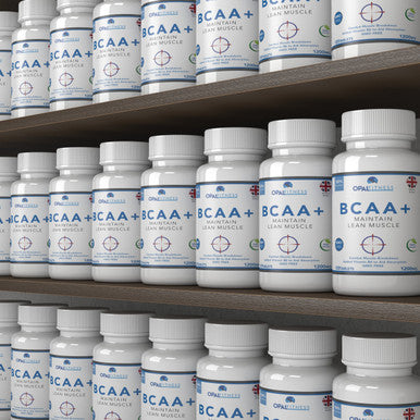 OPALFITNESS BCAA Tablets Branched Chain Amino Acids by Opal Fitness Nutrition ÃƒÂ¢Ã¢â€šÂ¬Ã¢â‚¬Å“ Vegan BCAA+ with Vitamin B6 to Aid Absorption - UK Produced and GMP Certified - Suitable for Men and Women ÃƒÂ¢Ã¢â€šÂ¬Ã¢â‚¬Å“ 120 Tablets