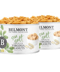 Belmont Peanuts Gourmet Sea-Salted Virginia Peanuts, 20 oz (1 Pack) ÃƒÂ¢Ã¢â€šÂ¬Ã¢â‚¬Å“ Only 3 Simple Ingredients, No Preservatives, 7g Protein ÃƒÂ¢Ã¢â€šÂ¬Ã¢â‚¬Å“ A Premium, Salty, Crunchy, Hand Seasoned Snack
