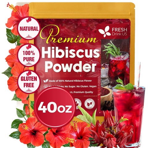 FreshDrinkUS, Premium 8oz Mulberry Leaf Powder, 100% Natural and Pure from Mulberry Leaves, Perfect for Tea, Smoothies, Baked Goods, Natural Food Coloring, No Additives, No Gluten, No Sugar, Vegan