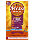 Metamucil On-The-Go, Daily Psyllium Husk Powder Supplement, Sugar-Free Powder, 4-In-1 Fiber For Digestive Health, Orange Flavored Drink, 44 Packets
