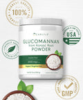 Carlyle Glucomannan Powder 12 Oz | Konjac Powder Supplement | Vegan & Vegetarian | Non-Gmo, Gluten Free