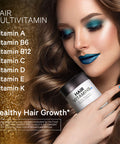 Codeage Hair Vitamins 10000 mcg Biotin, Keratin, Collagen, Vitamin A, B12, C, D3, E, Zinc, Inositol - Hair Care Support for Strength, Thickness Growth - Healthy Hair Supplement Pills - 120 Capsules